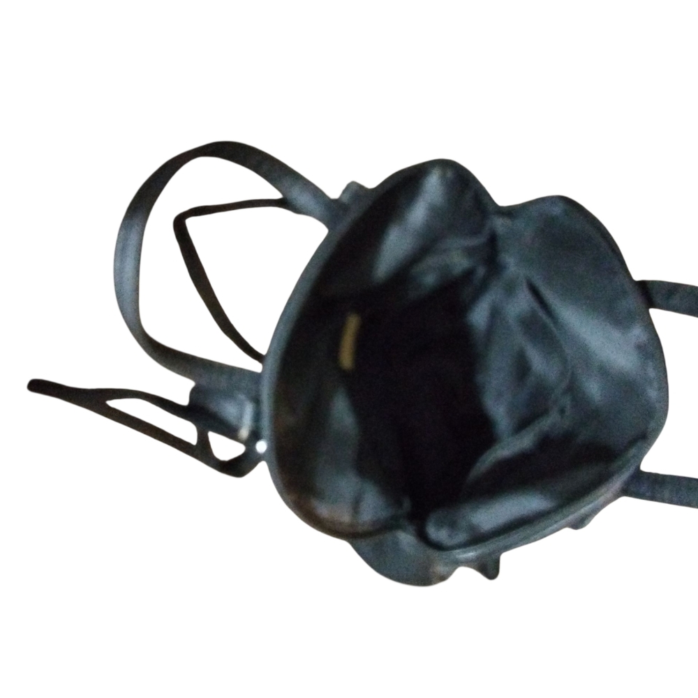 Multi Sac Black Leather Mini Backpack - image 6